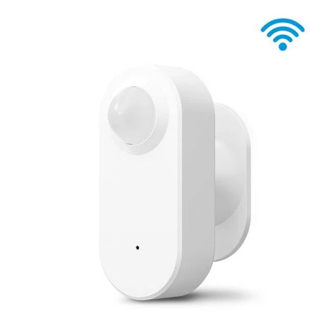 Sensor Detector De Movimiento Wifi Alarma Smart Life Color Blanco
